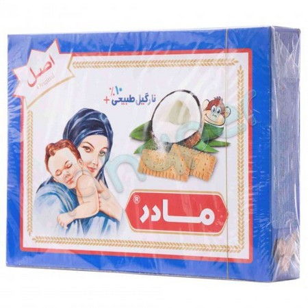 بیسکویت مادر با نارگیل طبیعی 350گرمی